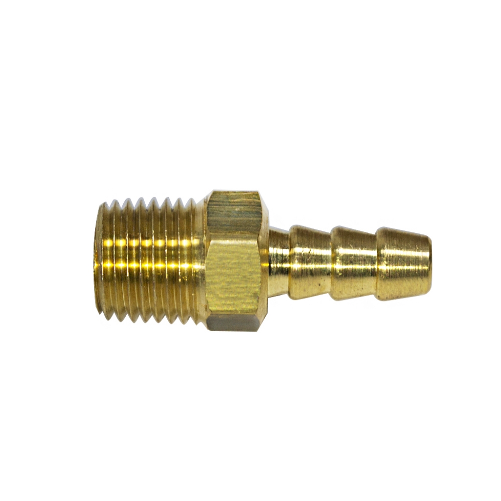 Bico latão 1/4 npt x 1/4 bm usicom 461414